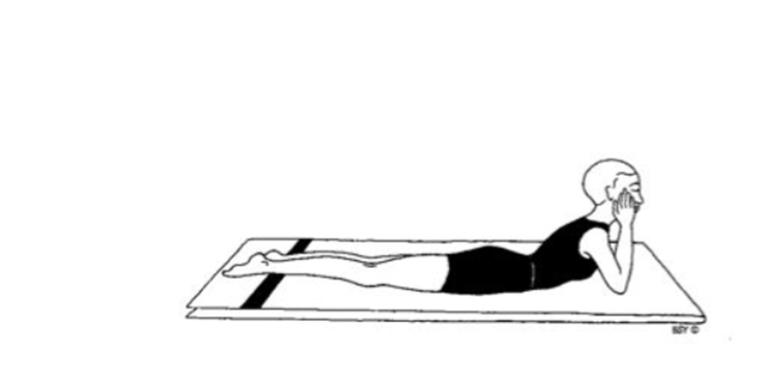Makarasana Benefits, The Crocodile Posture - The Yoga Institute